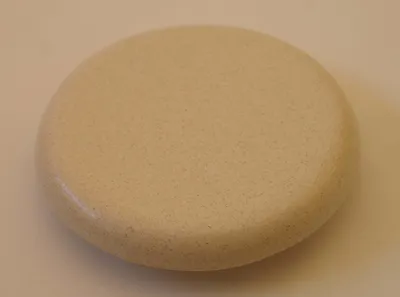 Produktbild von Reinigungskachel ravenna beige Putzdeckel für Kachelofen rund 15 cm