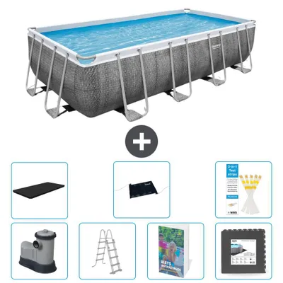 Immagine prodotto di Bestway Power Steel Rettangolare - 549x274x122 cm - 8 pezzi  S543