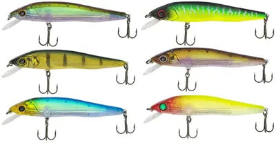 Produktbild von Quantum Slim Minnow SR 9,5cm 11,5g - Wobbler, Farbe:Crazy Clown