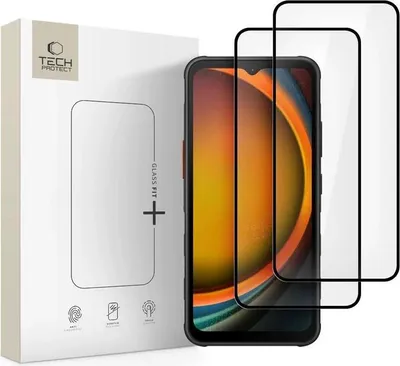 Obrázok produktu pre Kaitseklaas Tech-Protect Xcover7/7 Pro Fit+, must, 2tk