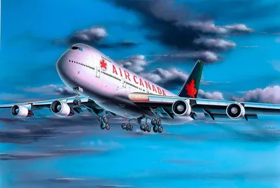 Produktbild von Revell Boeing 747-200, Starrflügelflugzeug-Modell, Montagesatz, 1:390, Boeing 747, Kunststoff, Zwischen