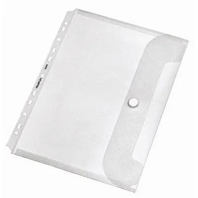 Produktbild von Dokumentenhüllen Serie Crystal - transparent, für A4, 1 Stück