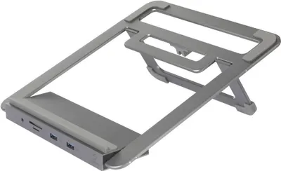 Produktbild von Renkforce RF-LLS-400 USB-C® Notebook Dockingstation / Ständer Passend für Marke Dockingstations: Universal, Apple USB-C