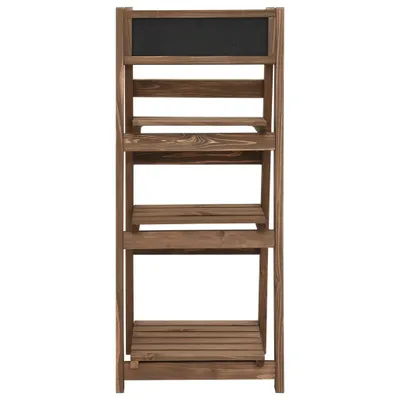 Immagine prodotto di Piedistallo Piante 3 Livelli con Lavagna 40x30x90cm Legno Abete