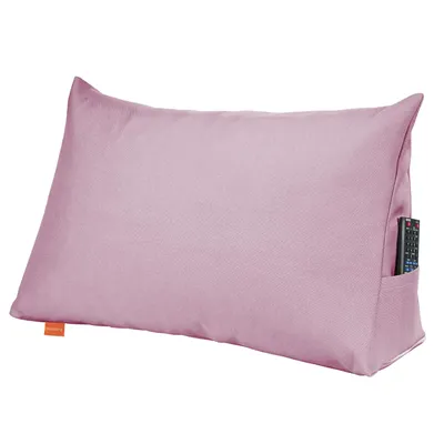 Immagine prodotto di Cuscino per la schiena, cuscino a cuneo per letto e divano, 70 cm di larghezza, rosa antico, cuscino lombare, sleepling