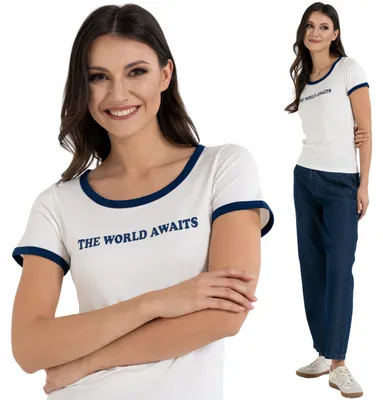 Immagine prodotto di Moraj - T-shirt bianco - Maglietta da donna taglia S - Abbigliamento da donna - T-shirt aderente