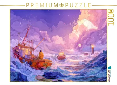 Produktbild von CALVENDO Puzzle Am Wasser | 1000 Teile Lege-Größe 64x48cm Foto-Puzzle für glückliche Stunden