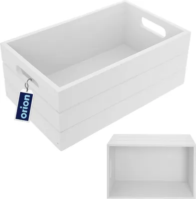 Produktbild von Orion Holzkiste Aufbewahrungskiste Aufbewahrungsbox mit Griffen 26x16x11 cm