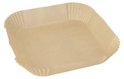 Produktbild von PAPSTAR Backpapier-Zuschnitte 200 x 200 x 45 mm braun 100 Stück