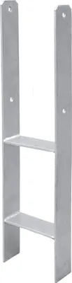 Produktbild von Lospitch 4x H-Anker Pfostenträger Gartenspielgeräte-Zubehör Träger Pfostenanker Gabelweiten 600MM