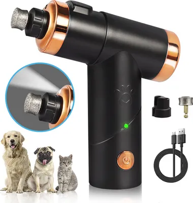 Produktbild von MODFU Hunde Katzen Krallenschleifer, Elektrische Nagelfeile Haustier, Nagelschleifer, Krallenschere