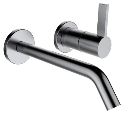 Immagine prodotto di LAUFEN Kartell Mitigeur monocommandé encastré 2 trous pour lavabo Simibox 2-point, bec fixe, saillie 175 mm, H3113360901201, H3113360901201