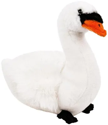 Productafbeelding van Pluche Zwaan - 23 cm - Wit