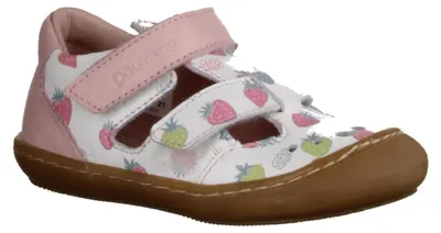 Produktbild von Däumling Sena 07041-1021 Kindersandale Mädchen, Weiß, Leder, Lauflernschuh - Kinderschuhe Teens Mädchen Gr. 25 - 42, Weiß, leder (kashmir)