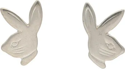 Produktbild von JuwelmaLux Ohrstecker Hase Sterling Silber 925 JL30-06-2260