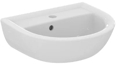 Immagine prodotto di Ideal Standard Eurovit lave-mains 450mm, 1 trou de robinet, avec trop-plein, blanc, E872101, E872101