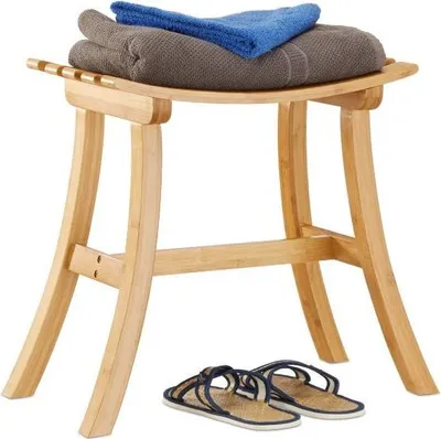 Image de Tabouret courbé en bambou