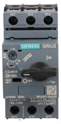 Image de Siemens : Disjoncteur, bornes à vis, 16A, IP20