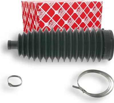 Produktbild von FEBI BILSTEIN 27197 Faltenbalgsatz Lenkung Vorderachse links, Vorderachse rechts