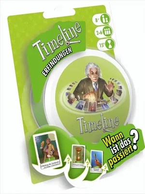 Zdjęcie produktu dla Asmodee Zygomatic ASMD0030 Timeline Inventions, gra rodzinna, niemiecki