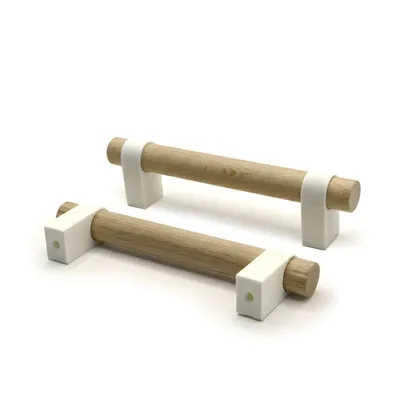 Produktbild von Möbelgriff Stangengriff Küchengriff Schrankgriff Schubladengriff 92mm Designgriff Weiß