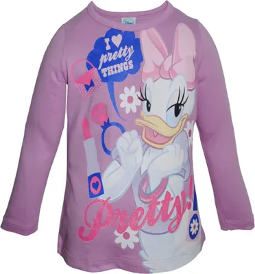 Produktbild von 99241 Disney Daisy Langarmshirt Mädchen, Flieder, Gr.116