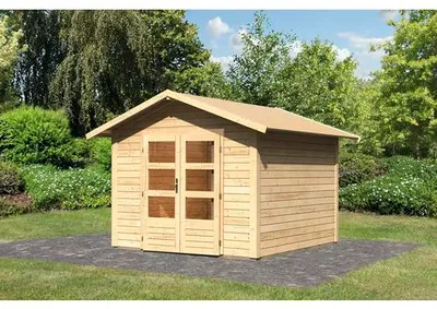 Produktbild von Gartenhaus Karibu Tann 6 300 x 304 cm natur