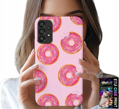 Produktbild von Etui Für Samsung Galaxy A53 5G - Design Mit Zuckerüberzogenen Donuts