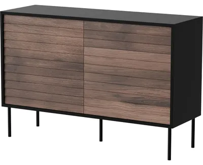 Obrázek produktu pro Komoda AKAGI 120 1D3S černá / ořech