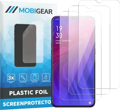 Produktbild von Mobigear  OPPO Reno Z Displayschutz Schutzfolie - Hüllenfreundlich (3er Pack)