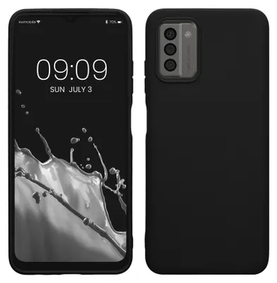 Produktbild von kwmobile Handyhülle für Nokia G22 Hülle - TPU Case - Kabelloses Laden - Schutzhülle Cover in Schwarz