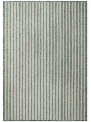 Produktbild von Ted Baker Flachgewebeteppich Linley, Wetterfest, Streifen, Pflegeleicht, Grün