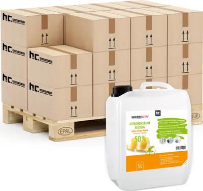 Produktbild von 96x 5 L Zitronensäure 50% flüssig
