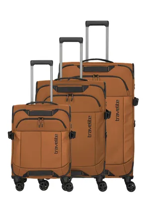 Zdjęcie produktu dla Walizka TRAVELITE Briize S,M,L CURRY rozmiar: S, M, L
