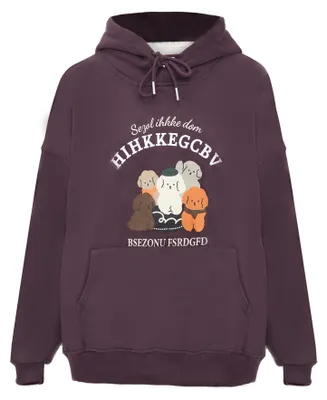 Image de Pull à capuche pour femmes Tavite - couleur lilas, taille XS/S