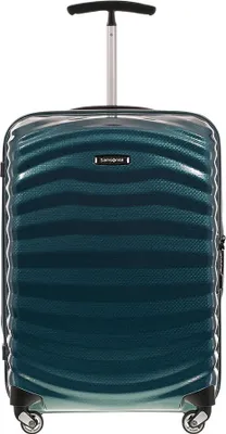Produktbild von Samsonite Lite-Shock Spinner, Karre, Blau, Petrol Blue, Kabine, 4 Rad/Räder, Spinnrad