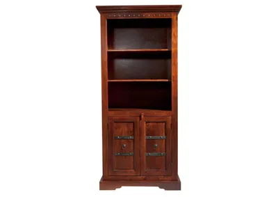 Image de MASSIVMOEBEL24 | Étagère 84x50 Acacia laqué Nougat OXFORD #406