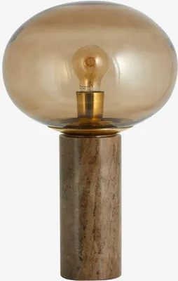 Produktbild von Tischlampe BES – Rauchglas Marmor