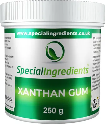 Produktbild von Special Ingredients Xanthan Gum-Pulver 250 g - Verdickungsmittel, Stabilisator, Emulgator, Schaumbildner, Vegan