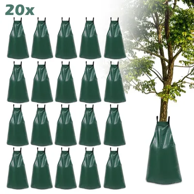 Produktbild von Jopassy 20x Säcke für Baumbewässerung 75 Liter Bewässerungsbeutel Baumsäcke Bewässerung Grün Baumbewässerung Baum