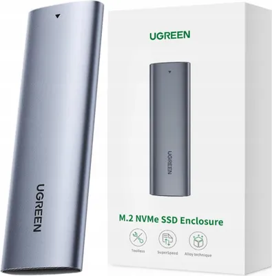 Image de Ssd M.2 M-Key Ugreen Nvme Cm400 , 10Gbps, Usb-C