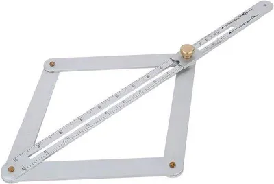 Image de Équerre en aluminium profilée, réglable, de section carrée, à 90 degrés, en alliage d'aluminium, pour diverses applications.