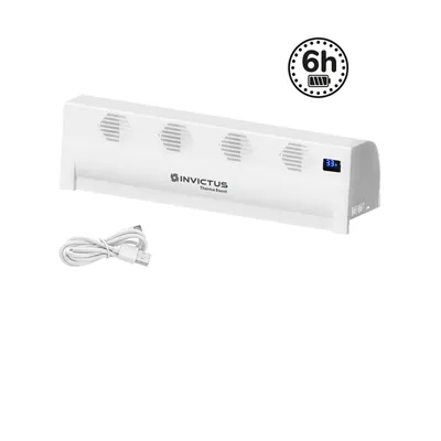 Produktbild von Genius Invictus Therma Boost Basic Heizverstärker 2 Modi Display, Kabellos, Wärme Verteilung Sparen von Energie Heizkosten- Heizkörper Ventilator