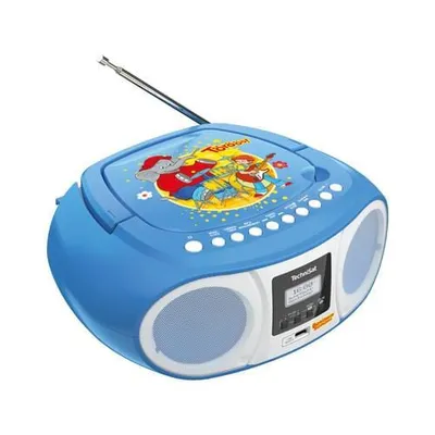 Obrázok produktu pre TECHNISAT Boombox 3W UKW/DAB+ CD BT MP3 USB BenjaminBlümchen bl-ws DIGITRADIO 1990 BENJAMIN BLÜMCHEN