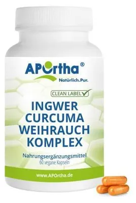Obrázok produktu pre Ginger-Curcuma Frankincense Complex Capsules 60 kapsúl