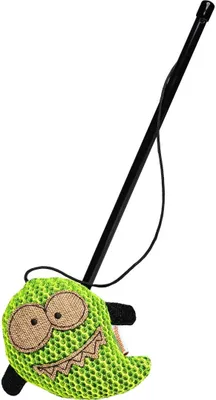 Produktbild von Katzenspielzeug Beschäftigungsspielzeug, grün, Gero Gespenst, L 29,5 cm