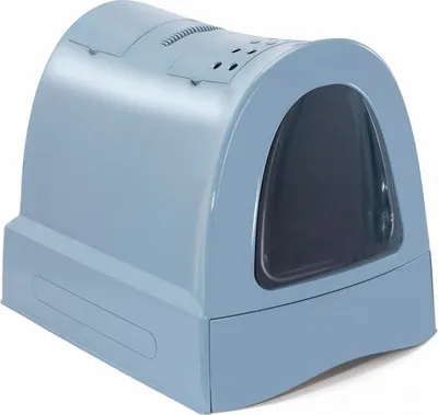Produktbild von Imac Katzentoilette Zuma mit Schiebeschublade Blau