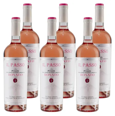 Produktbild von IL Passo Rosato Puglia IGP -trocken- (6 x 0,75L)