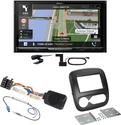 Produktbild von Pioneer AVIC-Z930DAB USB DAB+ MP3 Navigation CD Einbauset für Fiat Talento