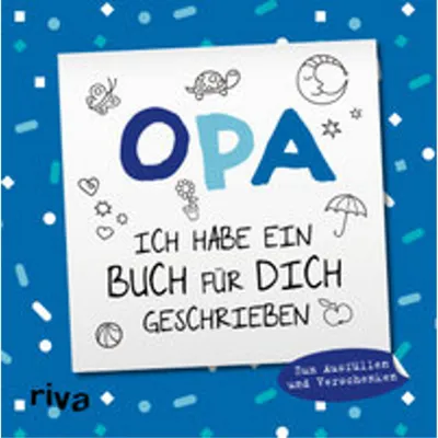 Produktbild von Opa, ich habe ein Buch für dich geschrieben - Version für Kinder
